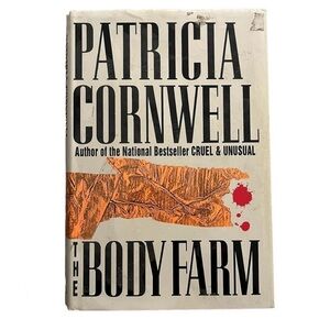 The Body Farm - Patricia Cornwell - Vintage Hardback Psychological Thriller